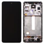 Οθόνη με Touch Screen & Μπροστινή Πρόσοψη Samsung A528B Galaxy A52s 5G Λευκό (Original)