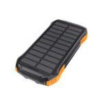 Ηλιακός Φορτιστής Ανάγκης Choetech B658 5W 10000mAh με 2 Θύρες USB A & 1 Θύρα USB C Μαύρο Πορτοκαλί