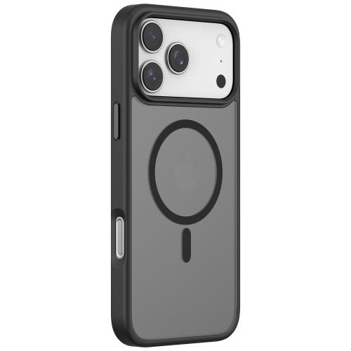 8362df6317e94a5a9af6eea609760202_500.jpg Θήκη TPU & PC Shock Proof Devia Magnetic Apple iPhone 17 Pro Pino Μαύρο - Image 1