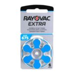 Μπαταρία Ακουστικών Βαρηκοΐας Rayovac Extra Advanced 675 (6 τεμ.)