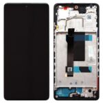 Οθόνη με Touch Screen & Μεσαίο Πλαίσιο Xiaomi Redmi Note 12 Pro 5G Μαύρο (Original)