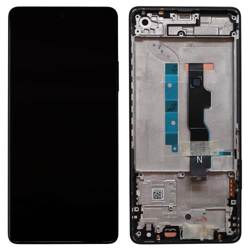 905b3fa4c2db4f1f9a914a7a35af002a_500.jpg Οθόνη με Touch Screen & Μεσαίο Πλαίσιο Xiaomi Redmi Note 13 5G Μαύρο (Original) - Image 1