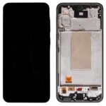 Οθόνη με Touch Screen & Μπροστινή Πρόσοψη Samsung A366 Galaxy A36 5G Μαύρο (Original)