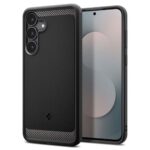 Θήκη Soft TPU Spigen Rugged Armor Samsung Galaxy S25 FE 5G Μαύρο