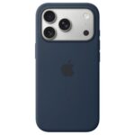 Θήκη Silicon με MagSafe Apple MGFH4 iPhone 17 Pro Σκούρο Μπλε