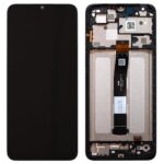Οθόνη με Touch Screen & Μεσαίο Πλαίσιο Xiaomi Redmi 12C Μαύρο (Original)