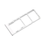 Βάση Κάρτας Sim & SD Samsung A125F Galaxy A12/ A127F Galaxy A12 Nacho Λευκό (Original)