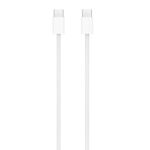 Kαλώδιο Apple Braided MW493 USB C σε USB C 60W 1m Λευκό (Ασυσκευαστό)