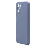 Θήκη Liquid Silicon inos Xiaomi Poco M5S/ Redmi Note 10/ 10S L-Cover Γκρι-Μπλε