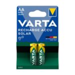 Μπαταρία Επαναφορτιζόμενη Varta AA 800mAh NiMH Solar (2 τεμ.)