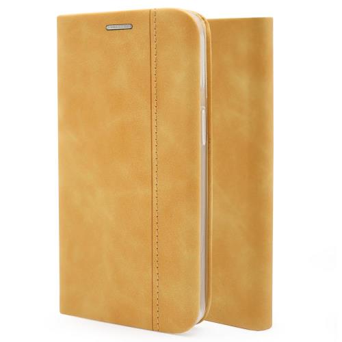 e9bd7a0cb605452eaaff47300ab7f1c6_500.jpg Θήκη Flip Book inos Apple iPhone 13 Pro Max S-Folio NE Μουσταρδί - Image 1