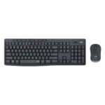 Σετ Ασύρματο Πληκτρολόγιο & Ποντίκι Logitech MK295 Silent 2in1 Μαύρο