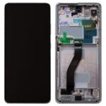 Οθόνη με Touch Screen & Μπροστινή Πρόσοψη Samsung G998B Galaxy S21 Ultra 5G Ασημί (Original)