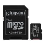 Κάρτα μνήμης Micro SDXC C10 UHS-I U3 Kingston Canvas Select Plus 100MB/s 256GB + 1 ADP