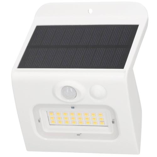 Ηλιακό Φωτιστικό Εξ. Χώρου LED GSC Egoda Bulkhead 3W 350lm CCT IP65 με Αισθητήρα Κίνησης & Νυκτός Λευκό