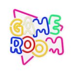 Neon Plexi LED Neolia NNE20 GAME ROOM (USB/Μπαταρίας & On/Off) Πολύχρωμο