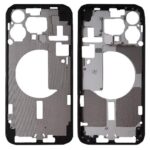 Μεσαίο Πλαίσιο Apple iPhone 15 Pro Titanium Μαύρο (OEM)