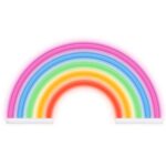 Neon LED Forever Light FLNE14X RAINBOW (USB/Μπαταρίας & On/Off) Πολύχρωμο