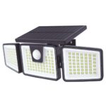 Ηλιακό Φωτιστικό Εξ. Χώρου LED GSC Marlo Bulkhead 7W 700lm με Αισθητήρα Κίνησης & Νυκτός Μαύρο