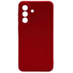 Θήκη Soft TPU inos Samsung A576 Galaxy A57 5G S-Cover Κόκκινο