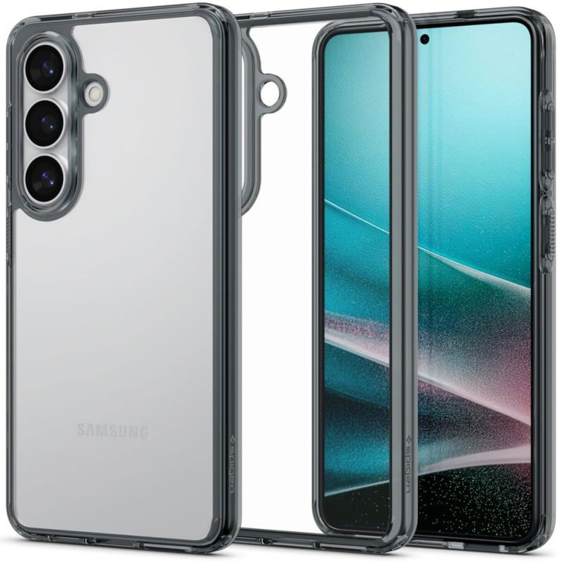 Θήκη TPU & PC Spigen Ultra Hybrid Samsung Galaxy S26 5G Διάφανο-Γκρι