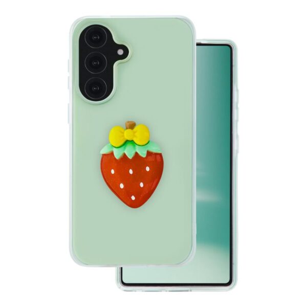 Θήκη TPU & PC inos Samsung A376B Galaxy A37 5G Fresh Pop Strawberry Φυστικί