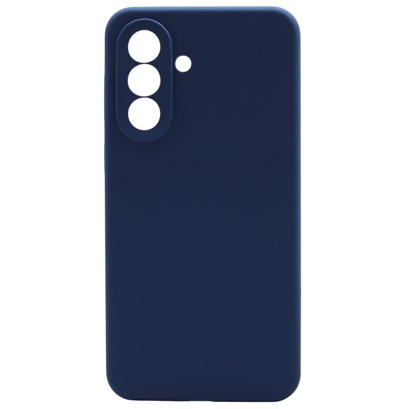 Θήκη Liquid Silicon inos Samsung A576B Galaxy A57 5G Velvet Σκούρο Μπλε