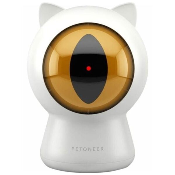 Παιχνίδι Γάτας/ Σκύλου Petoneer με Smart Dot Laser Λευκό