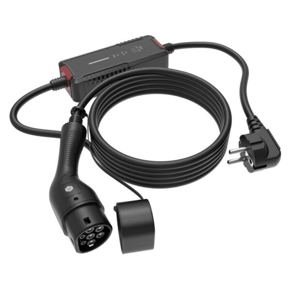 Φορητός Σταθμός Φόρτισης Αυτοκινήτου EV Choetech ACG16 3.5KW 240V 16A με Ενσωματωμένο Καλώδιο & Οθόνη LED Μαύρο