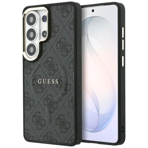 Θήκη PU Guess MagSafe Samsung Galaxy S26 Ultra 5G Hardcase Classic 4G Μαύρο