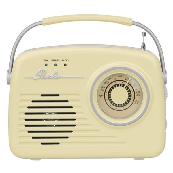 Φορητό Ηχείο Bluetooth Setty P350 με Ραδιόφωνο FM Μπεζ