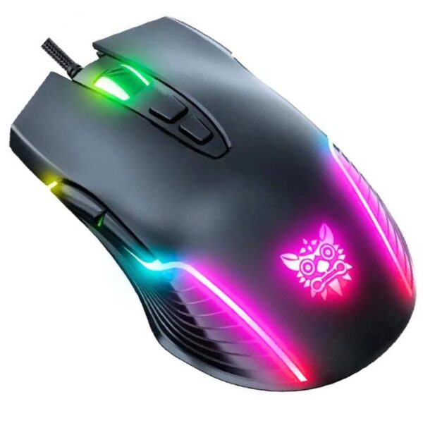 Ενσύρματο Ποντίκι Gaming Onikuma CW905 RGB Μαύρο