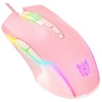 Ενσύρματο Ποντίκι Onikuma Gaming CW905 RGB Ροζ