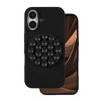 Θήκη Silicon & PC inos Apple iPhone 17 με Suction Cup Μαύρο