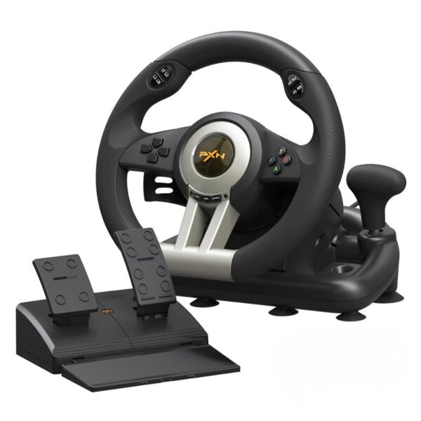 Τιμονιέρα PXN V3 Pro με Πετάλια για PC/ PS3/ PS4/ XBOX One/ Switch Μαύρο