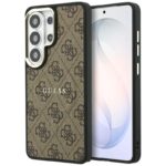 Θήκη PU Guess MagSafe Samsung Galaxy S26 Ultra 5G Hardcase Classic 4G Καφέ