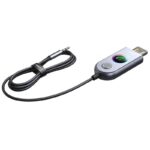 Bluetooth Audio Receiver USB & AUX Joyroom JR-CB6 Car-B για Αυτοκίνητο & Άλλες Συσκευές Σκούρο Γκρι