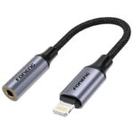 Αντάπτορας Foneng BM30 3.5mm Θηλυκό σε Lightning Αρσενικό 0.14m Μαύρο