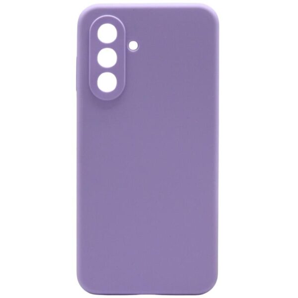 Θήκη Liquid Silicon inos Samsung A376B Galaxy A37 5G Velvet Βιολετί