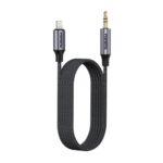 Καλώδιο Ήχου Foneng BM31 Metal Lightning σε 3.5mm 1m Μαύρο
