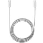 Καλώδιο Σύνδεσης USB 2.0 Xiaomi BHR087KGL Braided USB C σε USB C 120W 6A 1m Λευκό