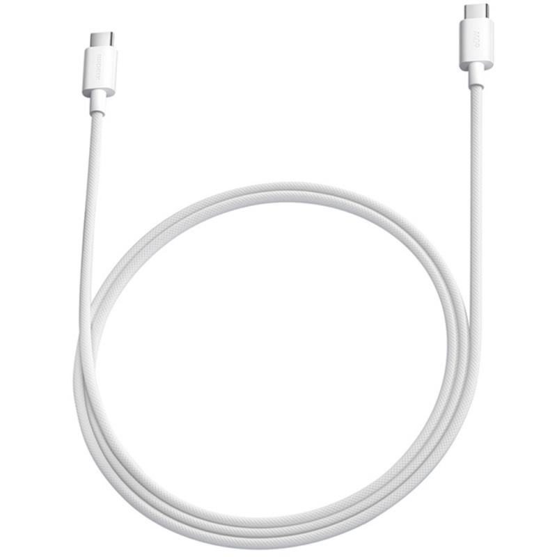 9b4722c1907841f5a392e80dcf805584_original.jpg Καλώδιο Σύνδεσης USB 2.0 Xiaomi BHR0878GL Braided USB C σε USB C 60W 3A 1m Λευκό
