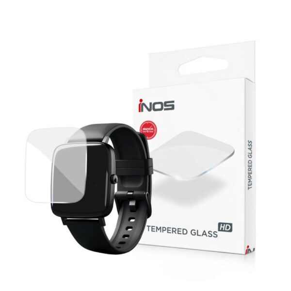 Tempered Glass inos 0.33mm Apple Watch Ultra 1/ 2/ 3 49mm Μαύρο
