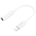 Αντάπτορας Foneng BM20 3.5mm Θηλυκό σε Lightning Αρσενικό 0.1m Λευκό