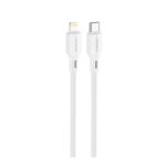 Καλώδιο Σύνδεσης USB 2.0 Foneng XS11 Braided USB C σε Lightning PD 30W 1m Λευκό