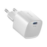 Φορτιστής Ταξιδίου Ταχείας Φόρτισης Devia RLC-545 Mini με Έξοδο USB C GaN PD 30W Extreme Λευκό