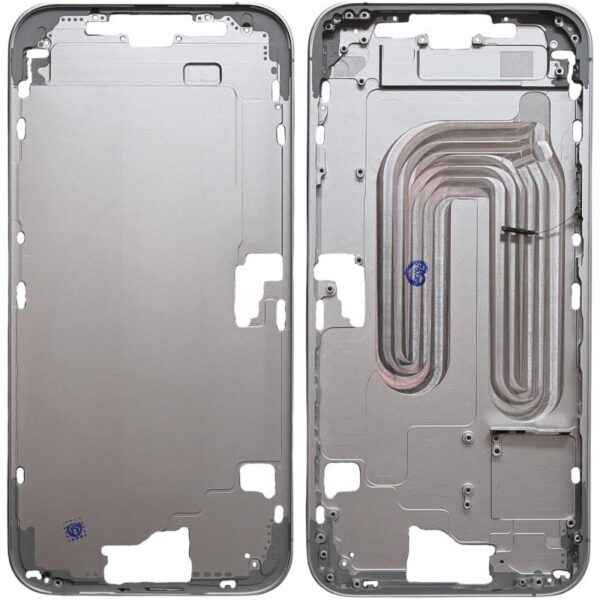 Μεσαίο Πλαίσιο Apple iPhone 16 Plus 5G με Πλήκτρο Κάμερας Λευκό (OEM)