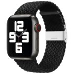 Λουράκι Flexible Fiber για Apple Watch 42/ 44/ 45/ 46/ 49mm Μαύρο (Ασυσκεύαστο)