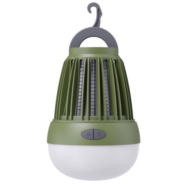 Επαναφορτιζόμενος Φακός LED Navelis 5W 1200mAh 70lm με Εντομοπαγίδα Πράσινο