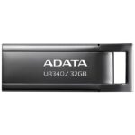 USB 3.2 Flash Disk Adata UR340 USB A 100MB/s 32GB Μαύρο